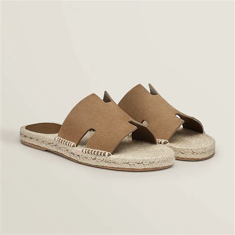 hermes antigua espadrille.